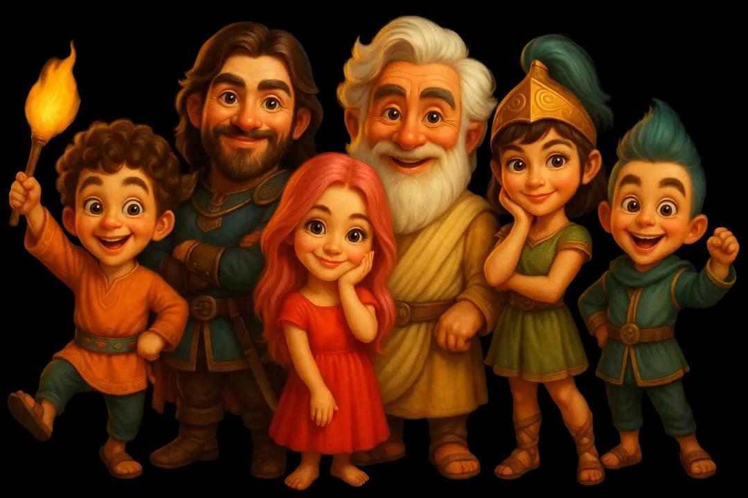 کاراکترهای هوشکوچولو